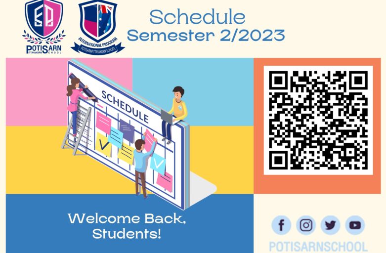 Schedule Semester 2/2023